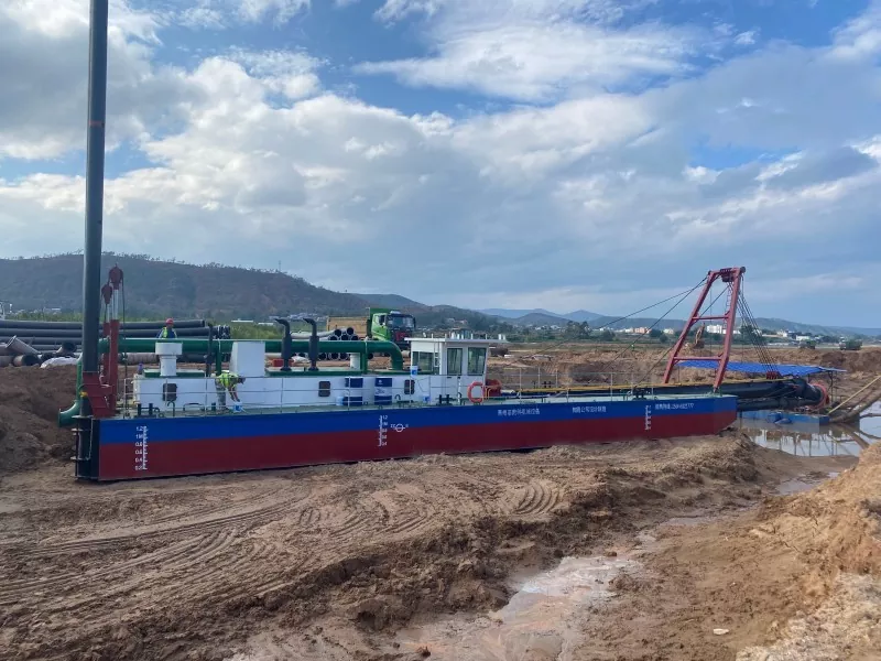 DK400 절단기 흡입 준설선